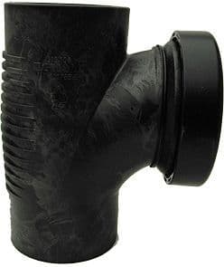 PIECE DE DEBOUCHAGE PE SILENT GEBERIT 90° 135MM vue 1