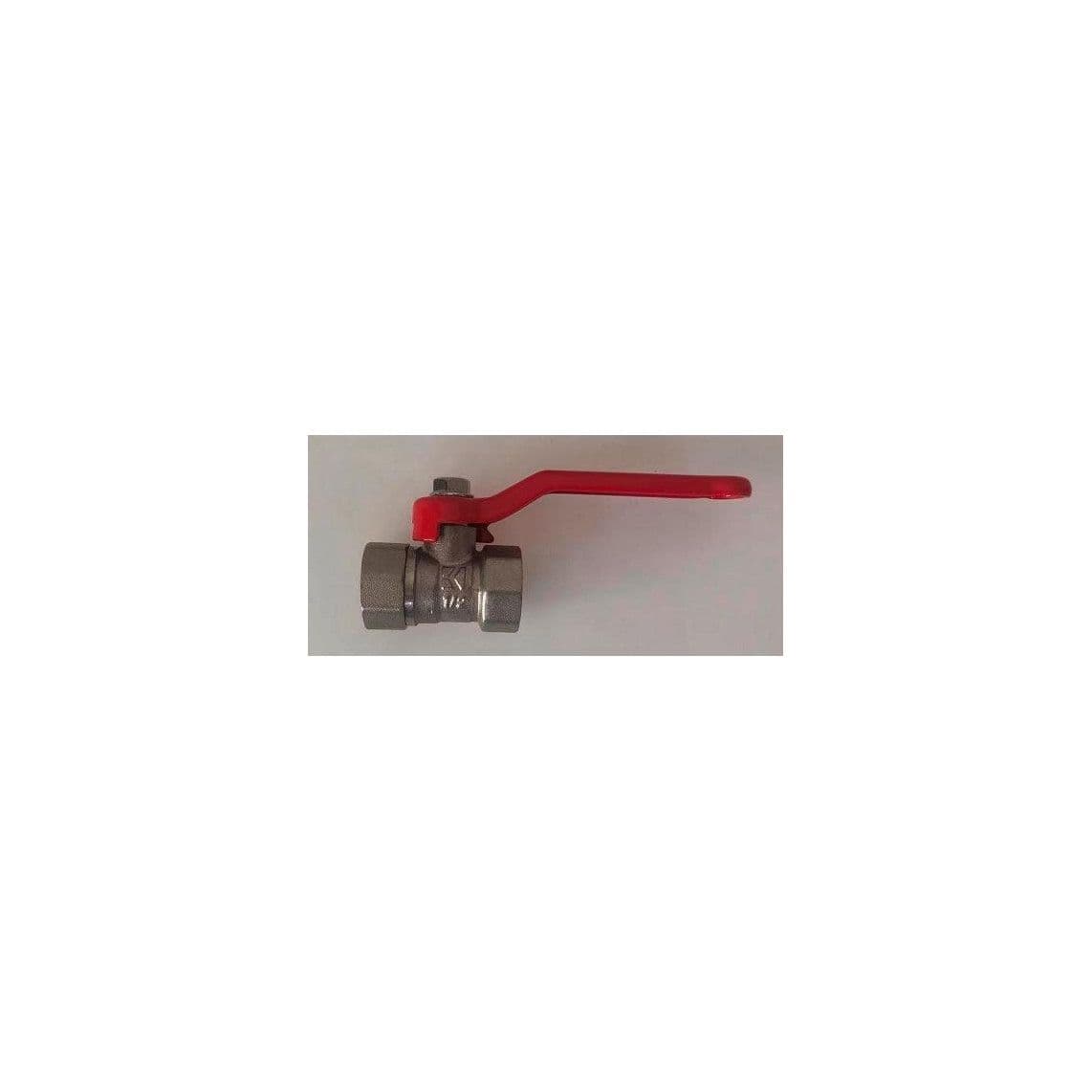 988598155 Robinet à sphère Laiton pressé, nickelé, 1/2" F vue 1