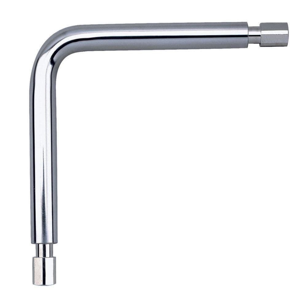 Delabie coude raccordement tube D20mm pour porte-rideau de douche par assemblage vue 1