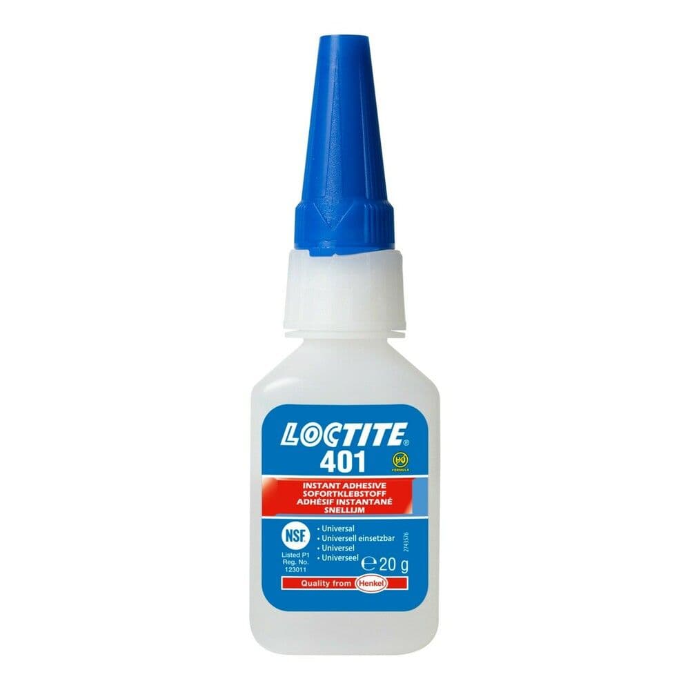 Loctite 401 colle instantanée universelle basse viscosité transparente 5 g vue 1