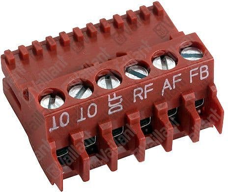 CONNECTEUR X8 POUR SONDE VAILLANT VKK+VKO+VSC vue 1