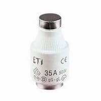 Fusible DT III 28 x 15mm retardé 35A vue 1