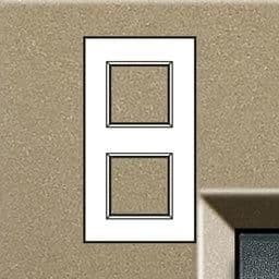 LivingLight - plaque rectangulaire 2 x 2 modules Square vue 1