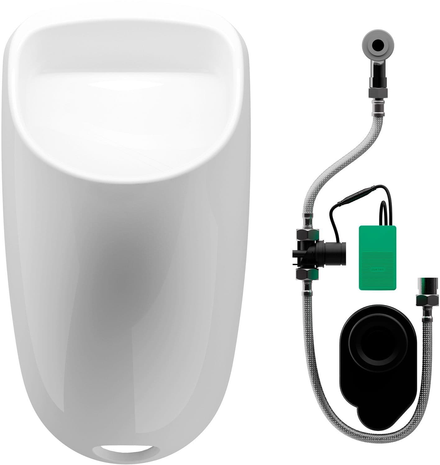 URINOIR U4 AVEC SIPHON IPEE 6V BATTERIE BLANC vue 1