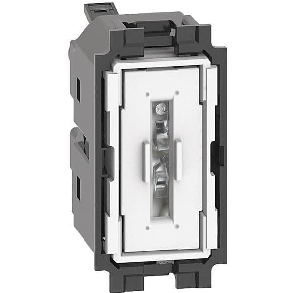 LNow interrupteur deux directions 10AX bornes automatiques - composable - 1 module vue 1