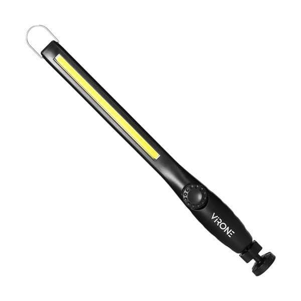 torche d'atelier Led 10W 400lm, 2000mAh, variateur, aimant, crochet ceinture vue 1