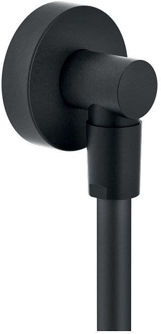 COUDE DE RACCORD UNIVERSEL ROND NOBILI NOIR MAT vue 1