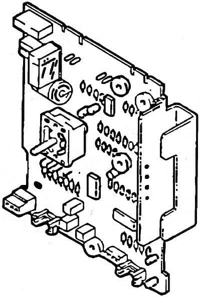 CIRCUIT IMPRIME JUNKERS vue 1