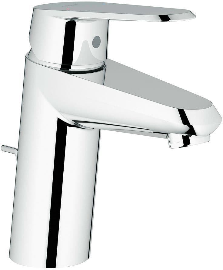 MITIGEUR DE LAVABO EURODISC COSMOPOLITAN GROHE VIDAGE AUTOMATIQUE ECOJOY CHROME vue 1