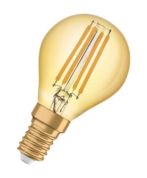 Lampe Led édition Vintage 1906 classic P filament Gold 4,5 - 36W / 825 E14 420lm claire Warm White 3 vue 1
