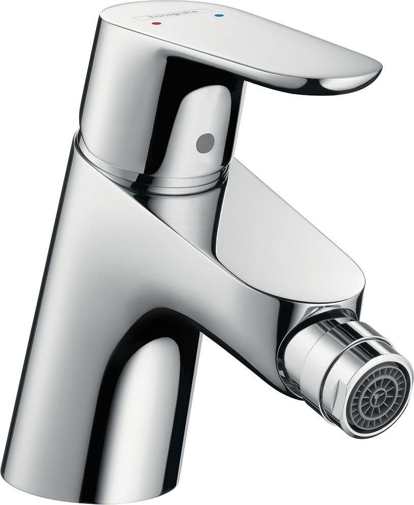 MITIGEUR DE BIDET FOCUS E² HANSGROHE FERMETURE AUTOMATIQUE CHROME vue 1