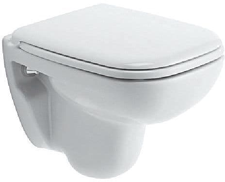 WC SUSPENDU COMPACT D-CODE DURAVIT BLANC vue 1