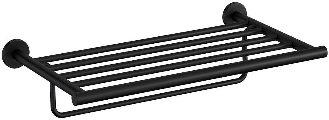 PORTE-SERVIETTE TABLETTE ARCHITECT S+ 55CM COSMIC NOIR MAT vue 1