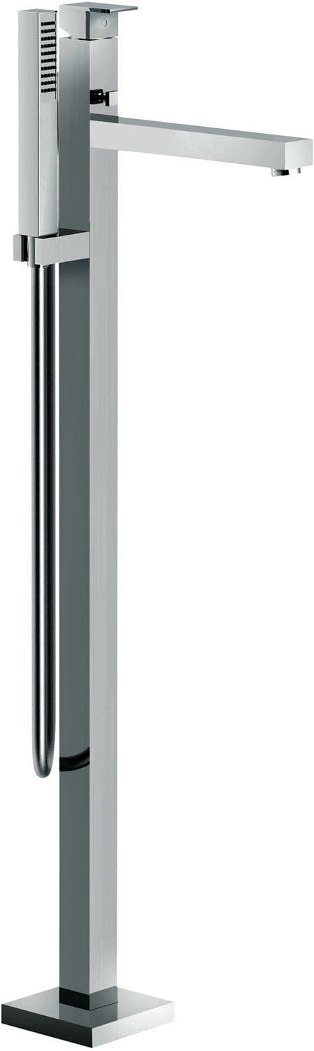 MITIGEUR BAIN LIBRE MIA NOBILI+DOUCHE A MAIN SANS CORPS ENCASTRER CHROME vue 1
