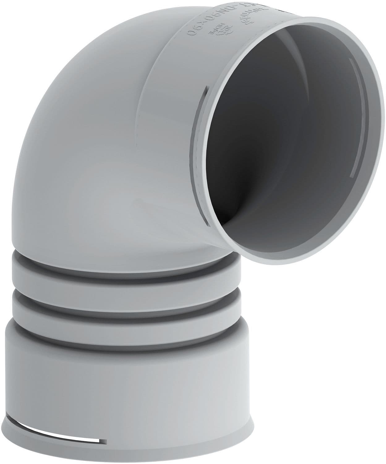 COUDE COMFOTUBE ZEHNDER 90MM 90° vue 1