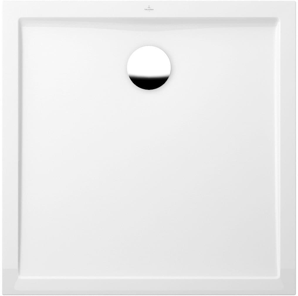 TUB QUARYL FUTURION PLAT V&B 100-100-2,5CM BLANC vue 1