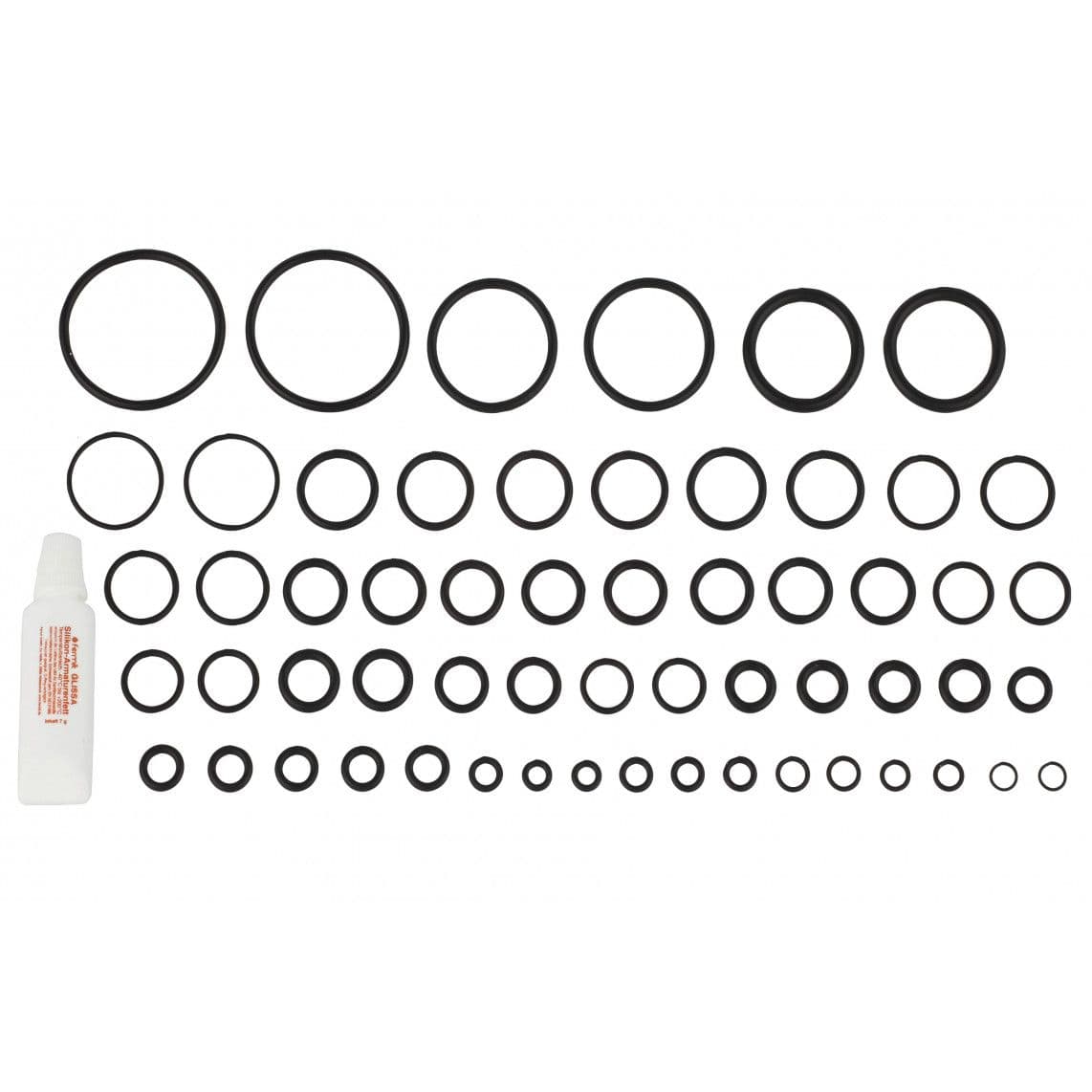 98696430 jeu de joints toriques, Caoutchouc, avec graisse pour robinetterie 7 g (58x) vue 1