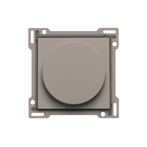 Set de finition relever/baisser pour interrupteur rotatif, couleur bronze coated vue 1