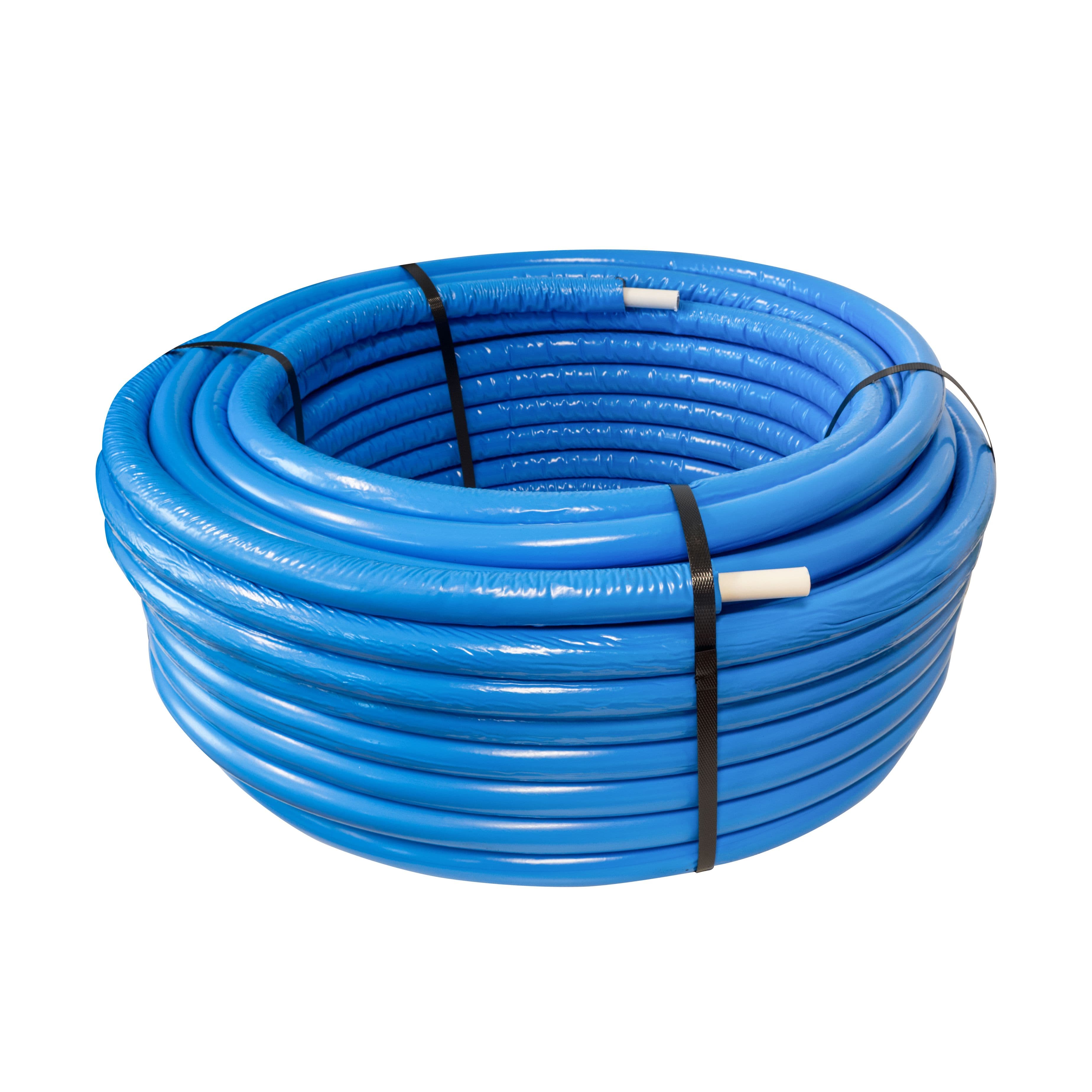 TUBES PERT-AL-PERT MULTI-COUCHE ISOLE PU 6MM -16X2-50M - BLEU vue 1