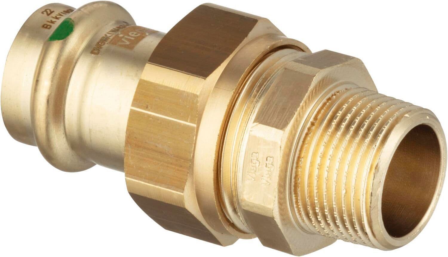 RACCORD UNION 18MM 1/2"M PROFIPRESS VIEG vue 1