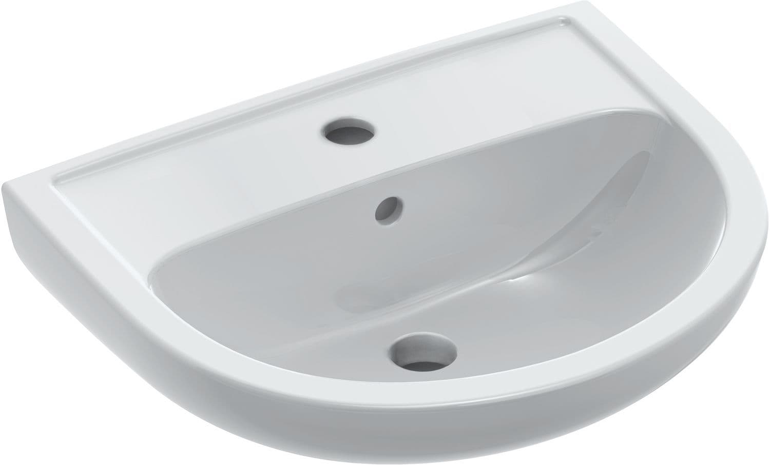 LAVABO SAVAL PRO VB 55-43,5CM BLANC vue 1