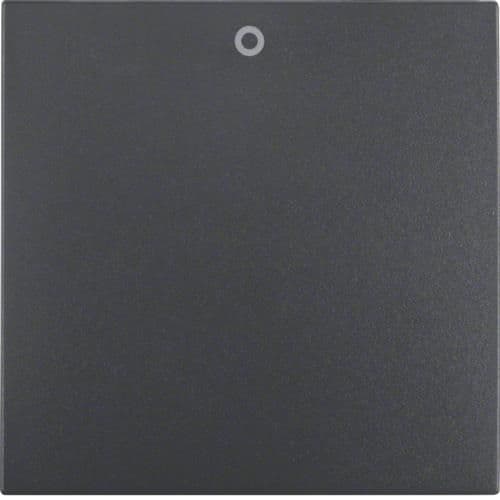 Touche avec inscription 0 Berker S.1 / B.3 / B.7 Anthracite, mat vue 1