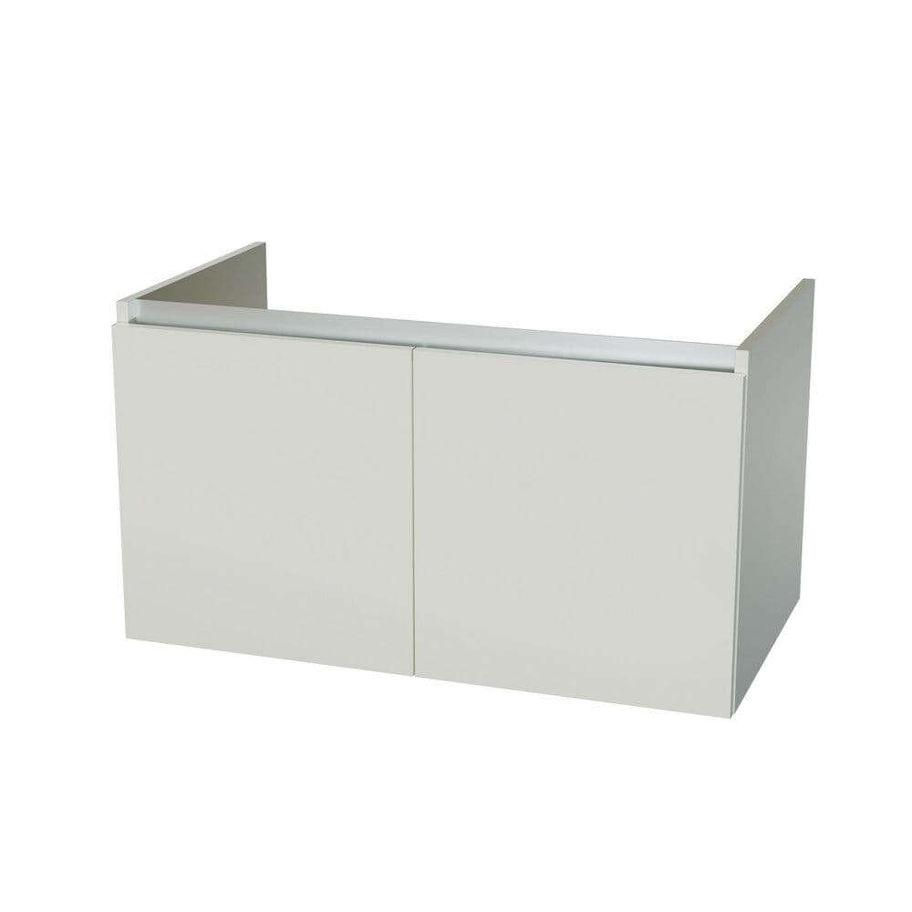 intro Tempus sous-meuble 900x500x495mm 2portes blanc vue 1