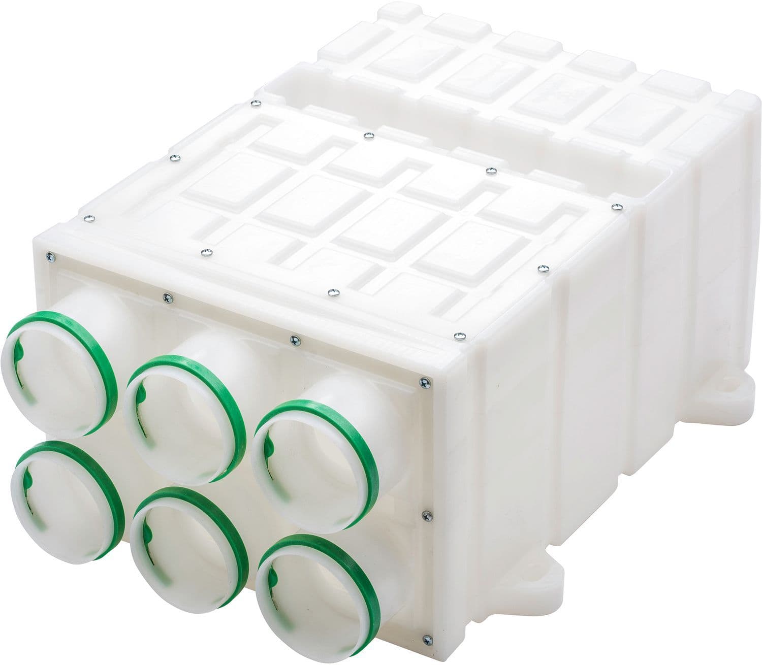 CAISSON COLLECTEUR POUR GAINES D'AIR POUR BETON VASCO 6X90MM vue 1