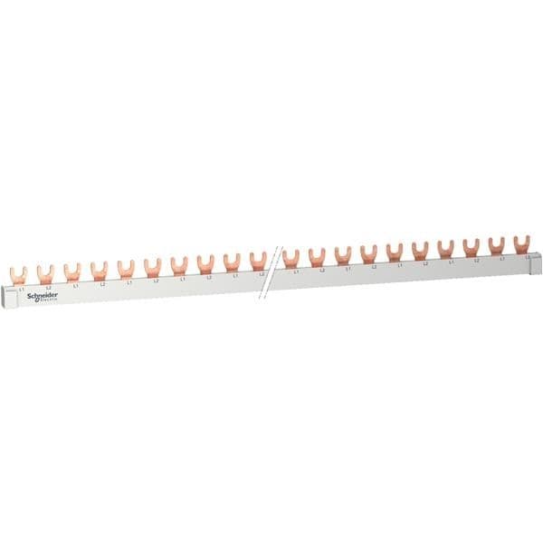 Peigne à fourche 2 pôles 57 modules vue 1