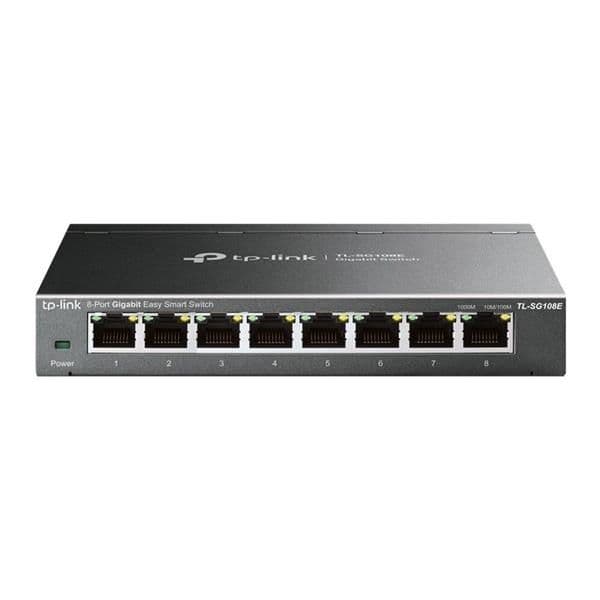 TP-Link 8 - port gigabit easy smart switch vue 1