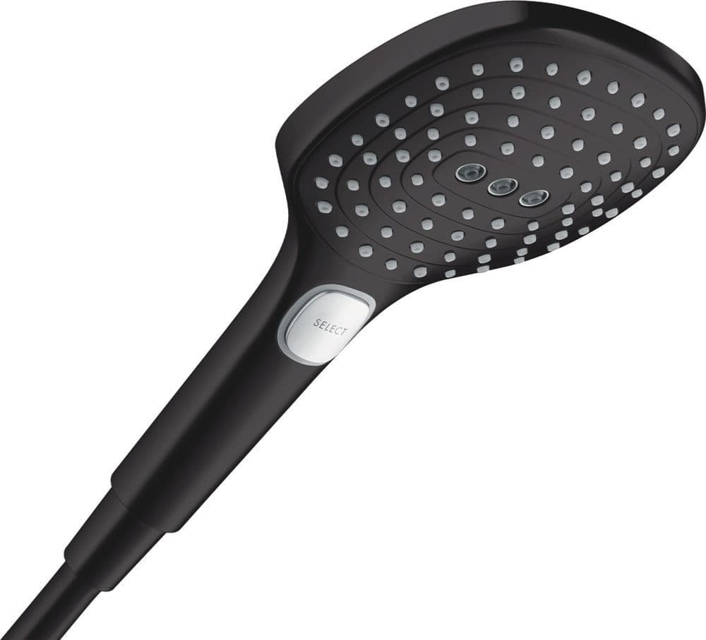 Hansgrohe Raindance Select E douchette à mains 120 3jets noir mat vue 1