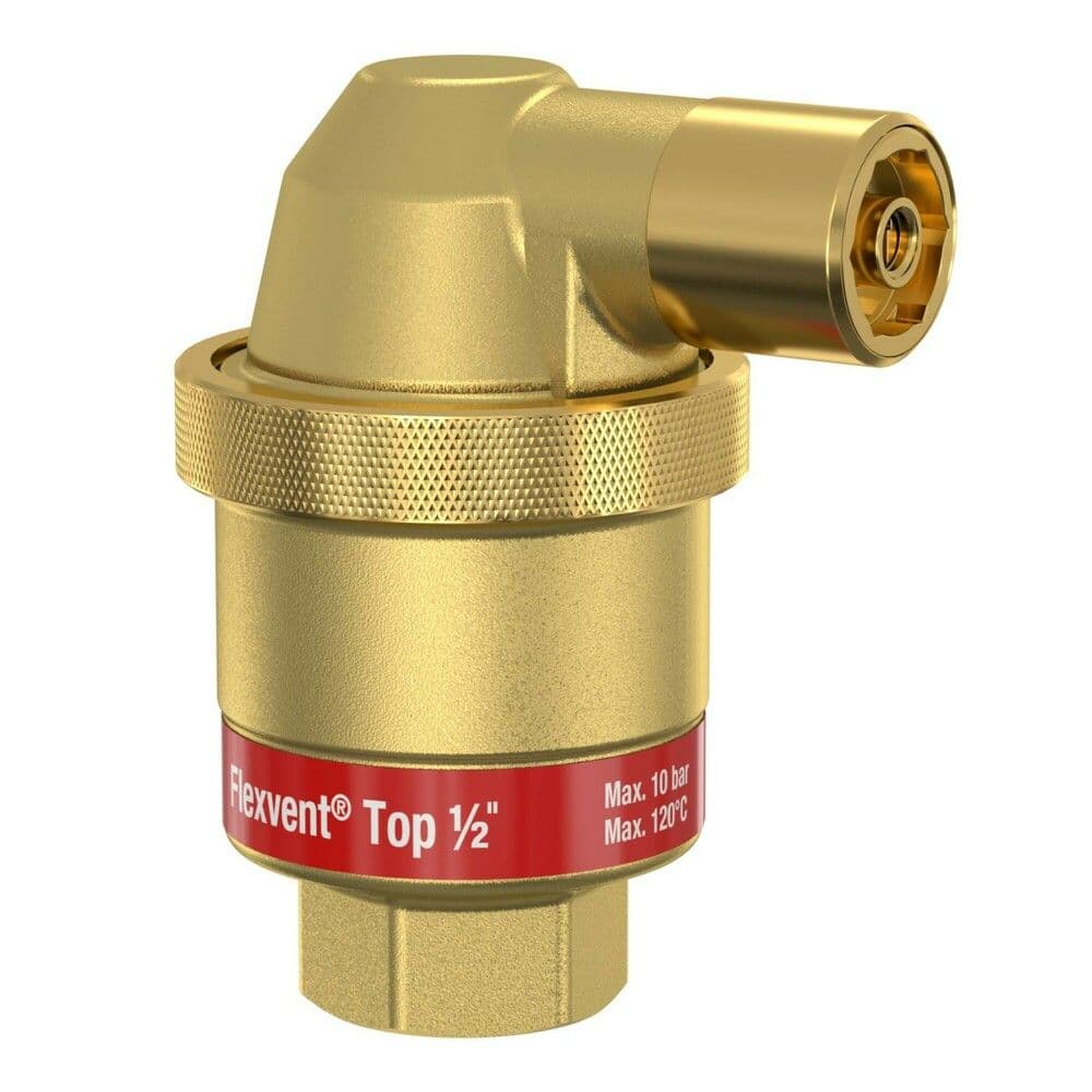 Flamco Flexvent Top purgeur d'air à flotteur 1/2" laiton vue 1