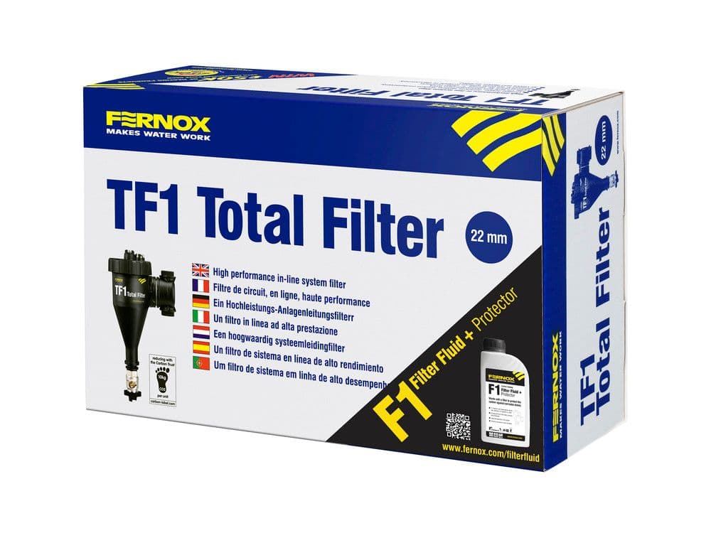Fernox pack TF1 filtre hydrocyclonique et magn. 22mm vue 1