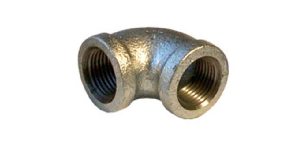 Coude 90° galva Fig.90 1/2 vue 1