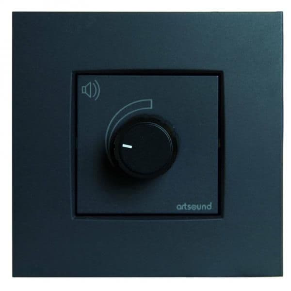 N - Volst - 122, att. volume stereo encastrable, niko, Antracite vue 1