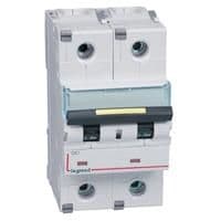 Disjoncteur DX³ 2 pôles courbe C 100A 230 / 400V - 10000A / 16kA - 3 modules vue 1
