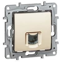 Niloé prise RJ45 cat6 UTP Crème à vis vue 1