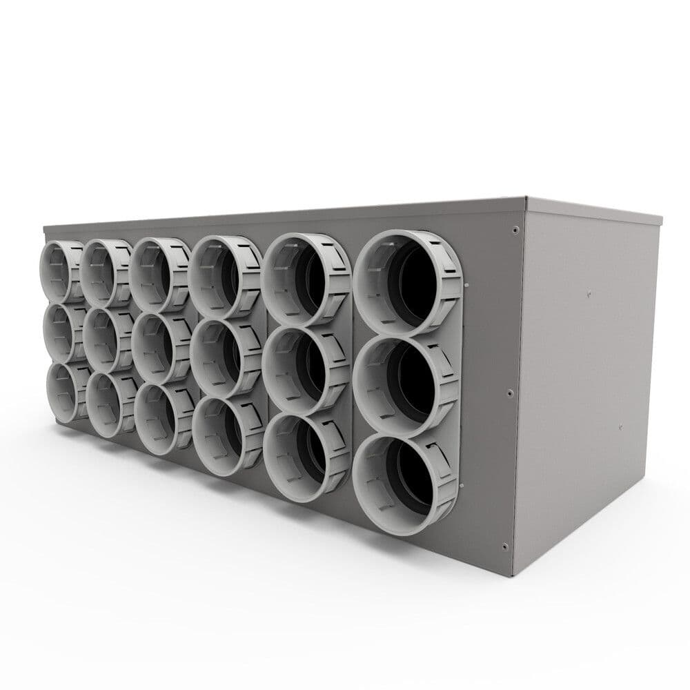 Vent-Axia VUNFDG 69 160 collecteur principal silencieux 18 x D 69 mm D 160 mm vue 1
