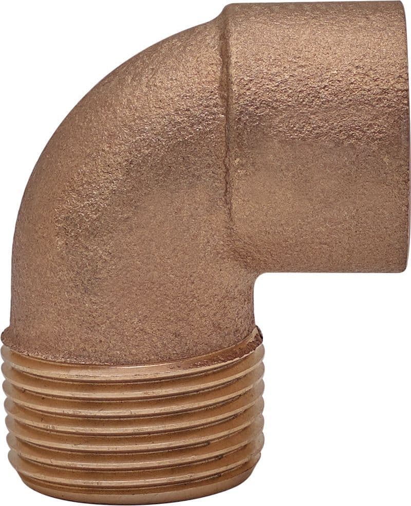 COUDE A SOUDER LAITON 22MM 3/4"M vue 1
