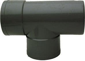 T PVC GRIS FONCE EEP ROND 87° 80MM vue 1