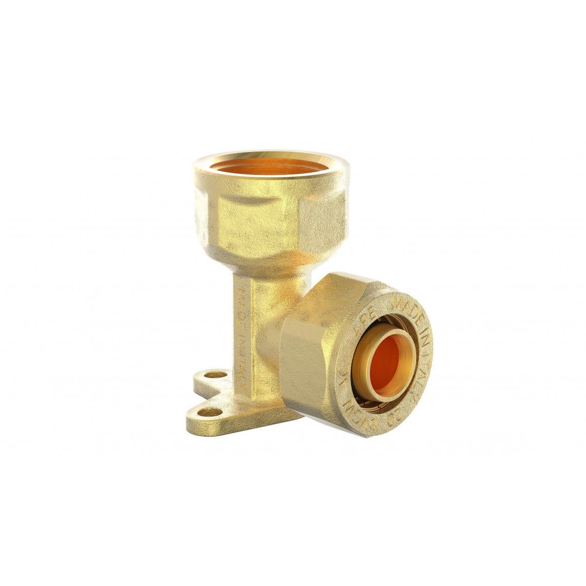 988909155 LT disque mural, vierge, 16 mm x 1/2" F, raccord à serrer pour tube multicouche vue 1