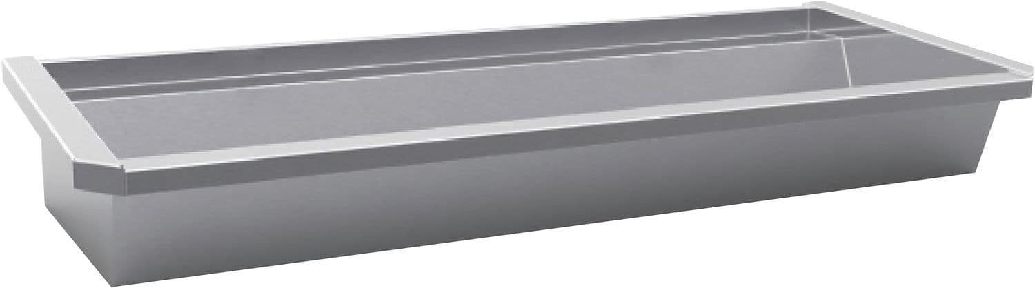 AUGE MURAL SANILAV INTERSAN 180CM INOX PLAGE SANS ROBINETS vue 1