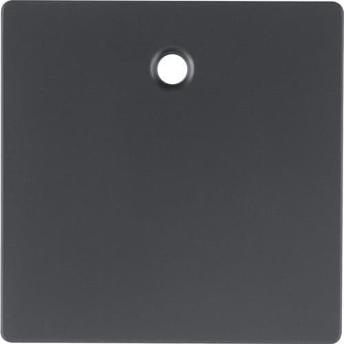 Enjoliveur pour interrupteur à tirage Berker Q.1 / Q.3 Anthracite, Velours vue 1