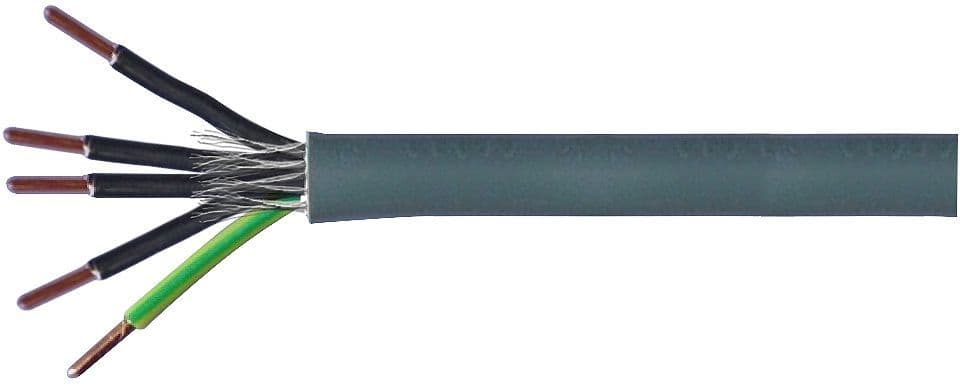CABLE LIYCY 5G1 BLANC ROUL.50M vue 1