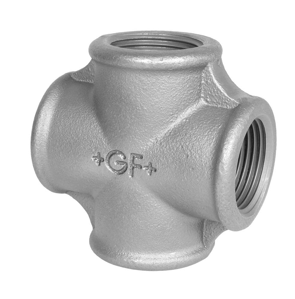 Georg Fischer galvanisé nr.180 croix 3/4" vue 1