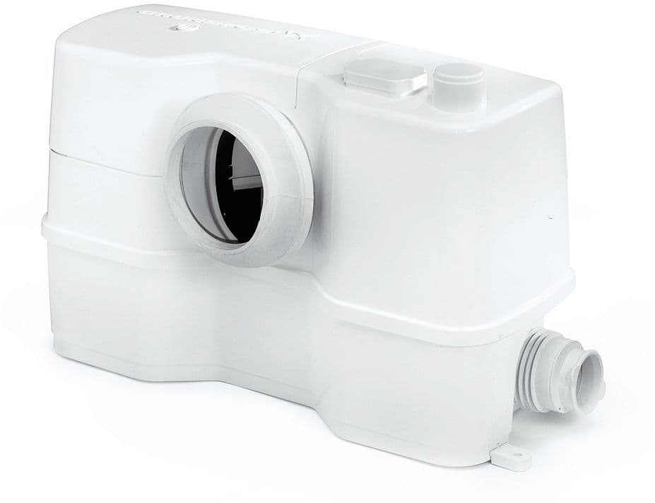 BROYEUR SOLOLIFT2 WC3 GRUNDFOS pour wc + 3 raccords (urinoir/lavabo/bidet/douche) vue 1