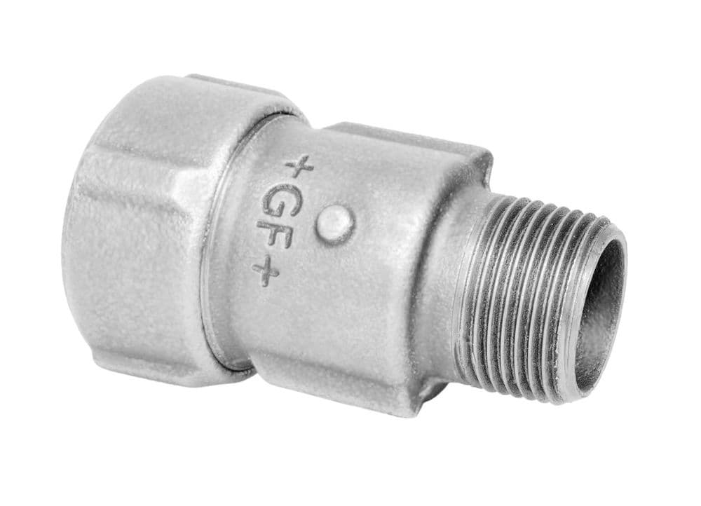 Georg Fischer Primofit Raccord à bicône Manchon galva 3/4"M x tube 3/4" vue 1