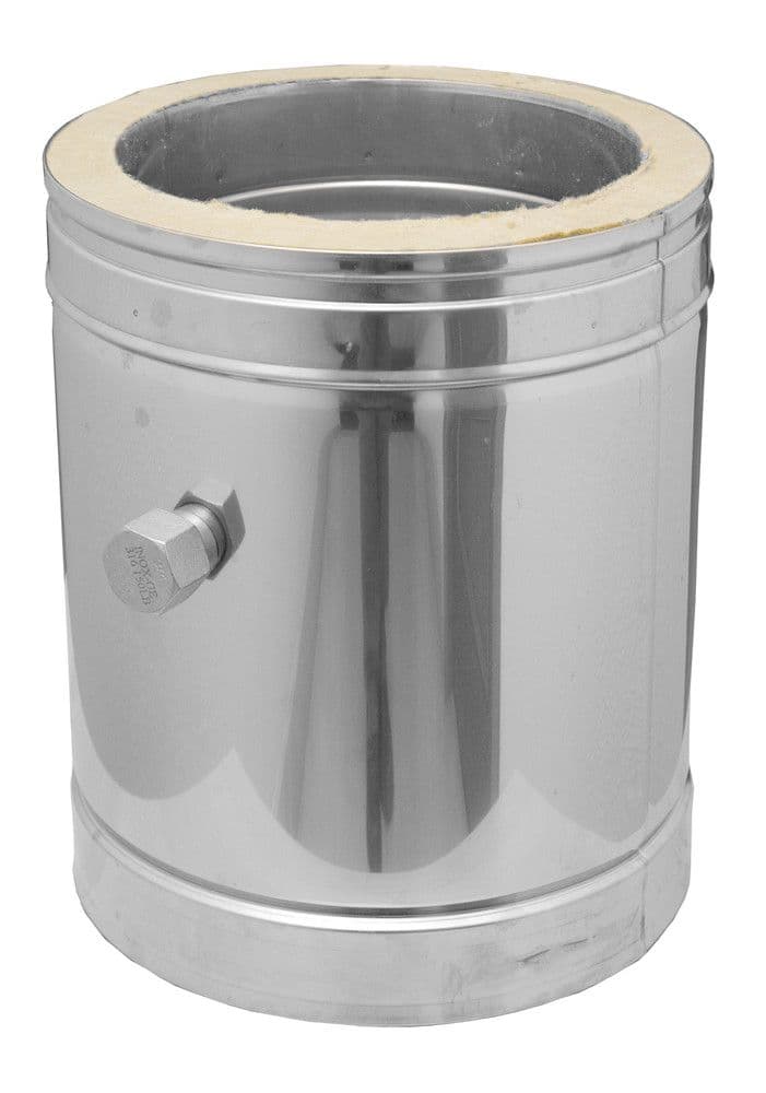 Dinak DW 050 élément test D150 inox 316L/304 0,4mm 3cm isolation L27cm vue 1