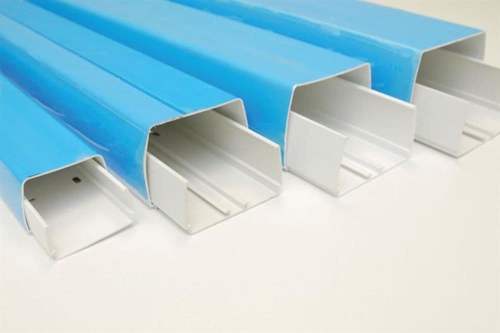 Optimal-Duct OD-110 110x75mm RAL9003 L2m vue 1