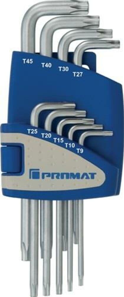 PRM JEU DE CLES MALES COUD. 9 PC T9-T45 vue 1